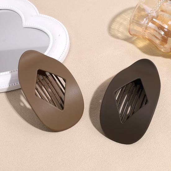 4/8Pcs Women Hair Clips Back Head Hairpin with 12 Claw Teeth Strong Grip Lightweight Hair Claw Clip Hair Accessory