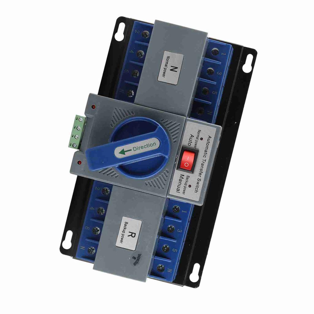 1pcs Mini 63A 4P Dual Power Automatic Transfer Switch