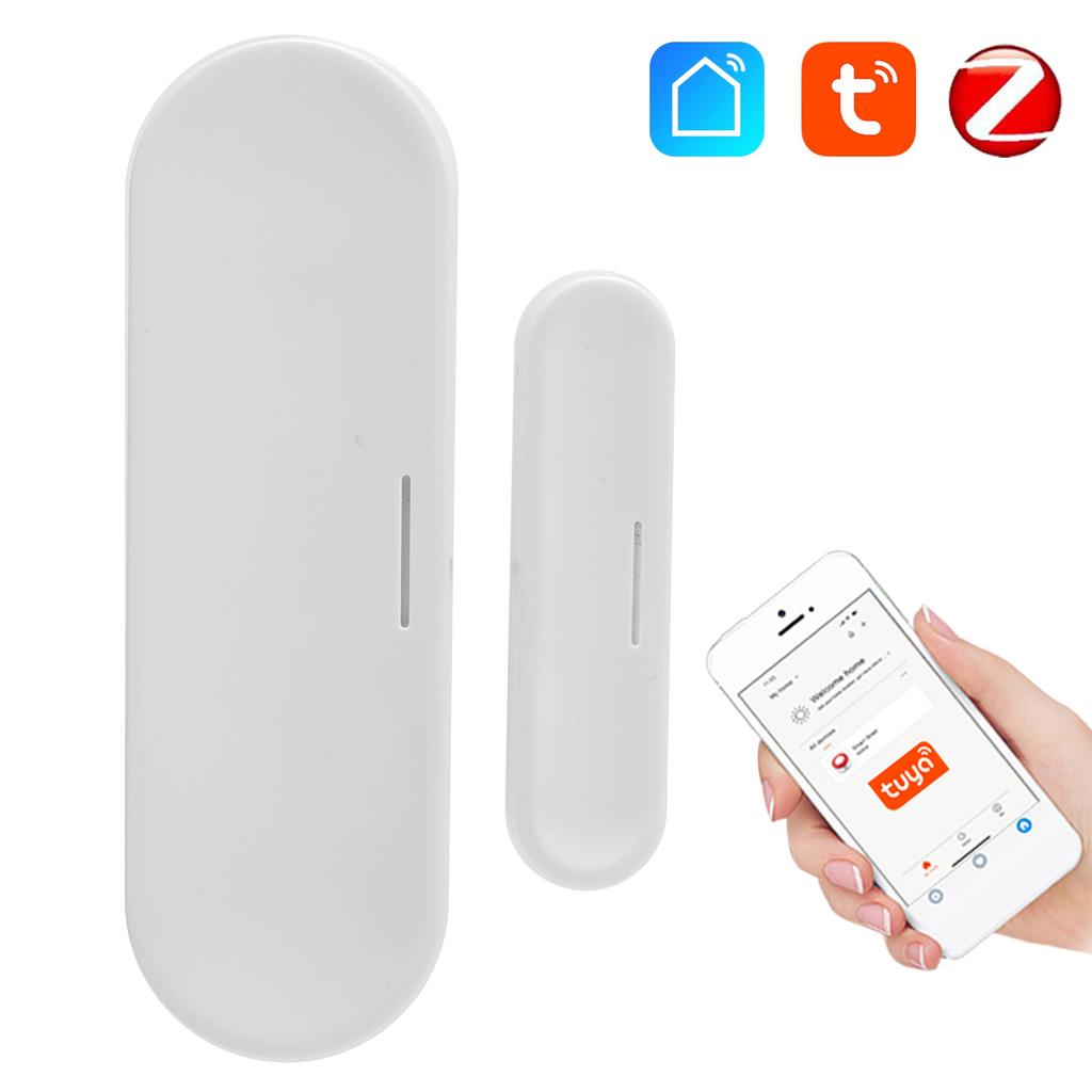 Smart Door Sensor ZigBee AntiTheft Remote Monitoring EarlyWarning Notification for Tuya DC5V 1A