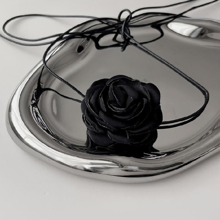 Flower Collar Necklace Jewelry Punk Choker Collar Necklace for Women Girl Teen