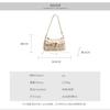 New Spring and Summer Trend Ballet Style Bow Pleated Armpit Bag Premium Texture Shoulder Messenger Bag