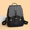 Fashionable Fringed Backpack for Ladies, A Lightweight and Portable Small Backpack for Shopping and Traveling