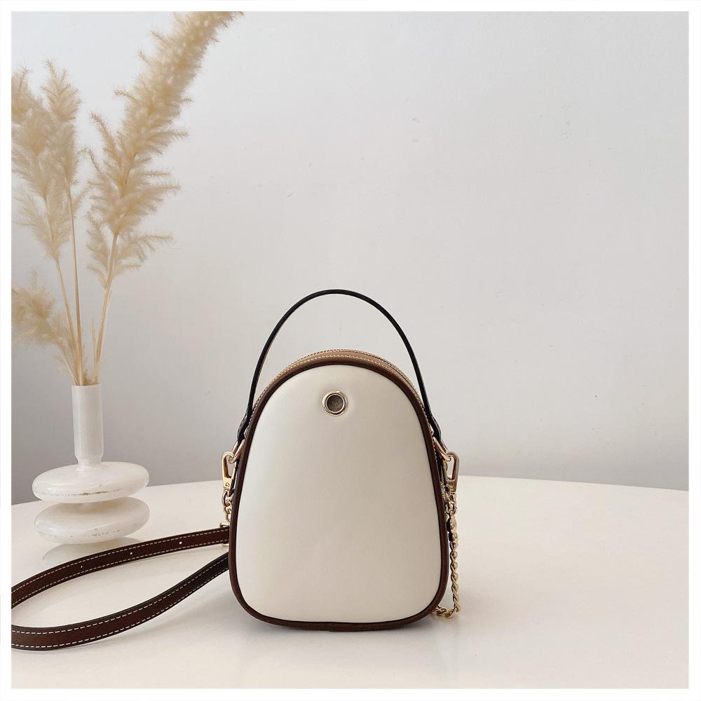 BEIBAOBAO New High Texture PU Mini Mobile Phone Bag Versatile Practical Multi-layer Single Shoulder Messenger Bag Simple Chain Women's Small Handbag