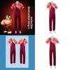 Costume Cosplay Wreck It Ralph en Tissu Polyester avec Confort Élégant pour Célébrations de Jeux Vidéo et d'Anime