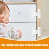 Safety Cabinet Lock Drawer Door Lock For Baby Child Infant Anti-Pinching Hand Security Protection Safety Refrigerator Buckle