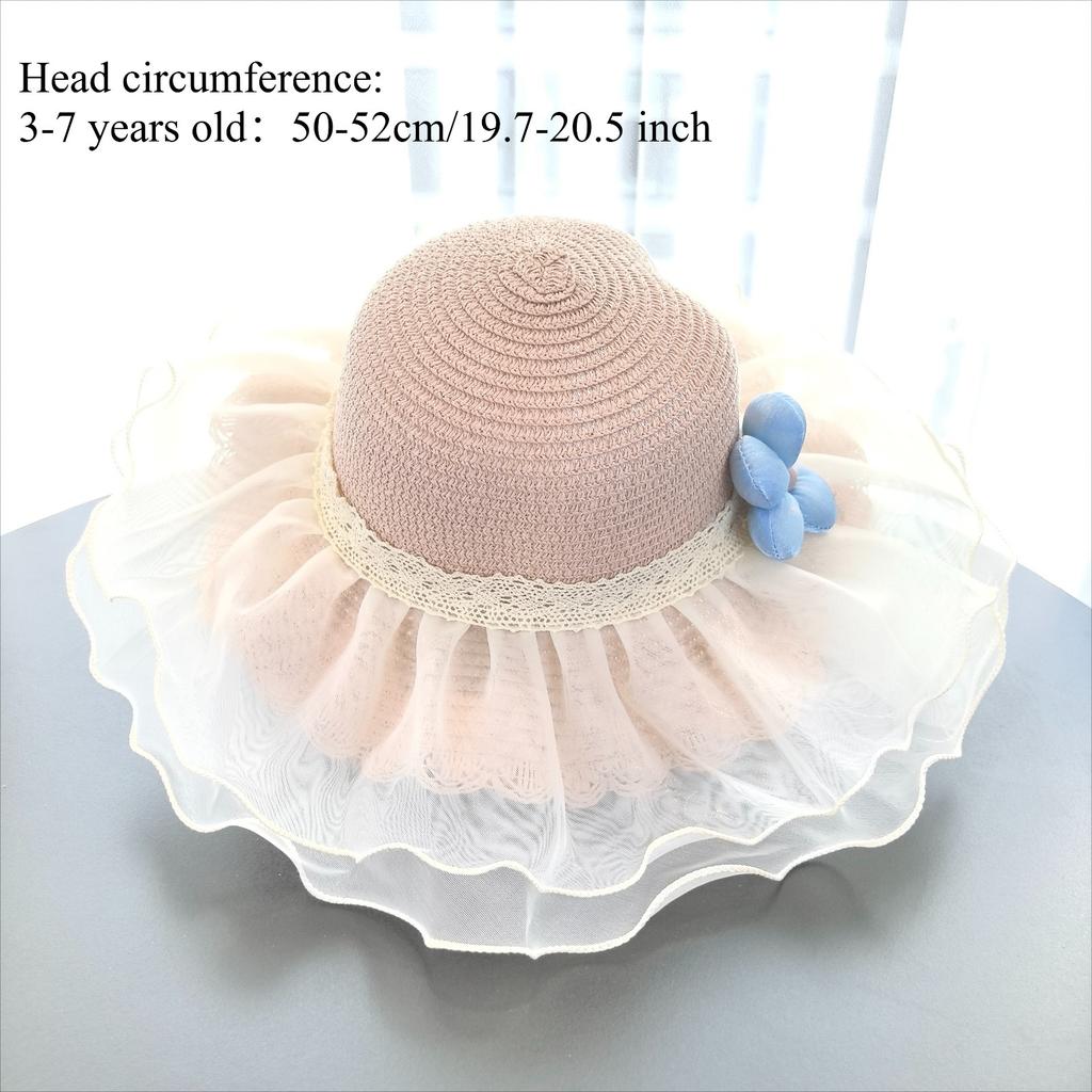 French-Style Wide-Brimmed Sunhat Bucket Hat Girl With Summer Bow For Seaside Outings Summer Bow Beach Hats