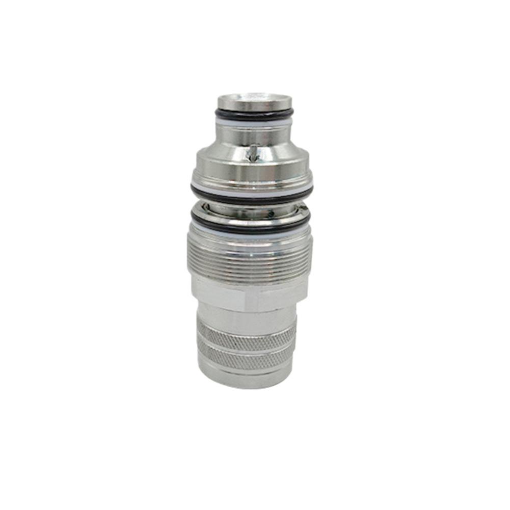 

1pc ISO16028 Flat-face Quick Couplers M46 Quick Connector For Heavy-duty Construction Applications Railway Maintenance