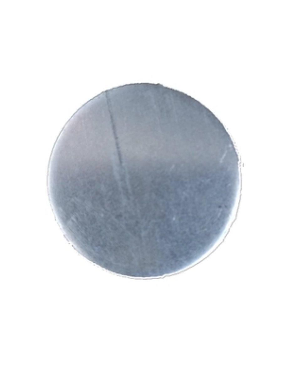 Galvanized Solid Iron Holeless Round Washer Diameter 4mm * Thickness 1mm