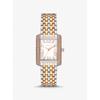 Petite Emery Pavé Tri-Tone Watch MK4744