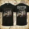 Stunning T-shirt for 2026 Summer Men's Women Retro Rock Band Leading Mother Ship Led Zeppelin Airship Tour Cotton Loose Short Sleeve