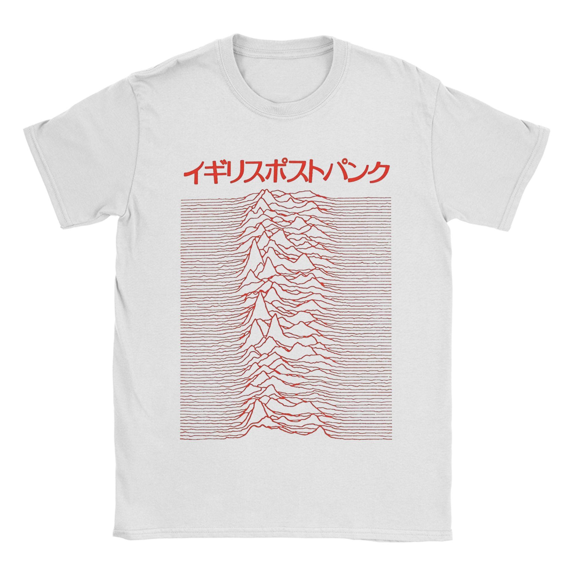 Футболка Joy Division Band Rock Sea Мужская Хлопковая Топы Новинка Круглый вырез Короткий рукав S