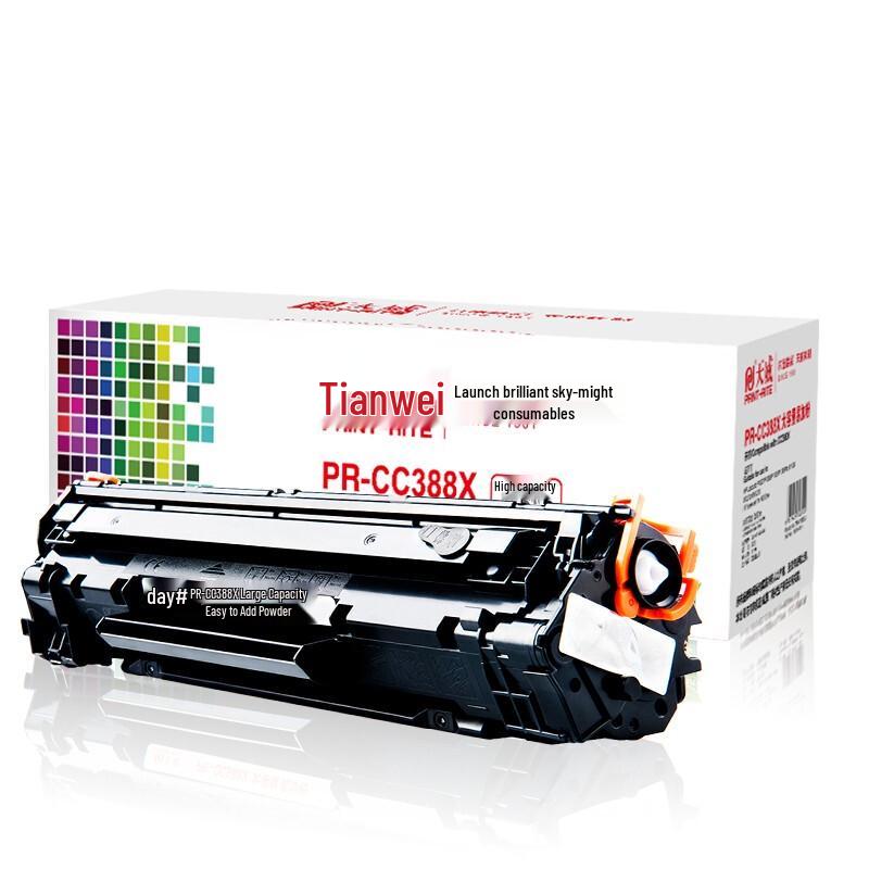 Tianwei CC388X Black Toner Cartridge for HP Printers