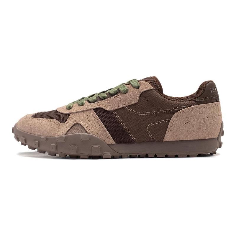 Li-Ning Yunchuan VTNG Mens Low Top Casual Shoes Brown Anti Slip Comfort AGCT309-1 44