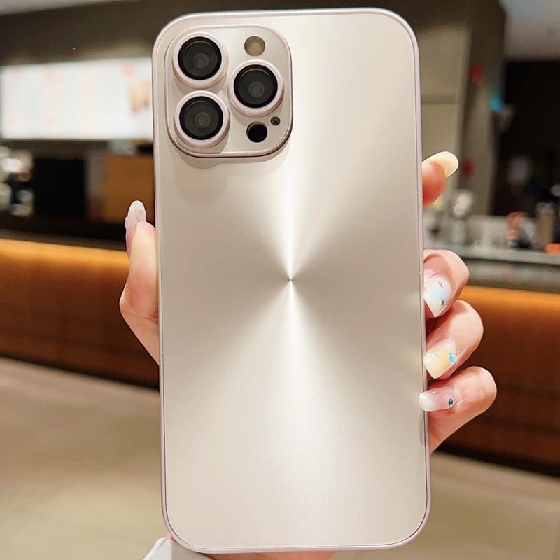 

iPhone 16 Aurora CD Pattern Case for 15 Pro Max, 14, 13, & 12 - Simple, Hard Shell, Frosted Design iPhone 17 Air