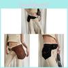 Vintage Ethnic Waist Pack For Women With Faux Leather Rivet Belt For Travel