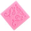 Barock Scroll Relief Silikonform DIY Backen Kuchen Rand Formen Schokolade Gumpaste Form Fondant Kuchen Dekorieren Werkzeuge Candy Ton Harz Formen