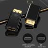 4K 1080P DP To HDMI-Compatible Adapter DP Male To Female HD TV HDMI-Compatible Video Audio Cable for PC TV Laptop
