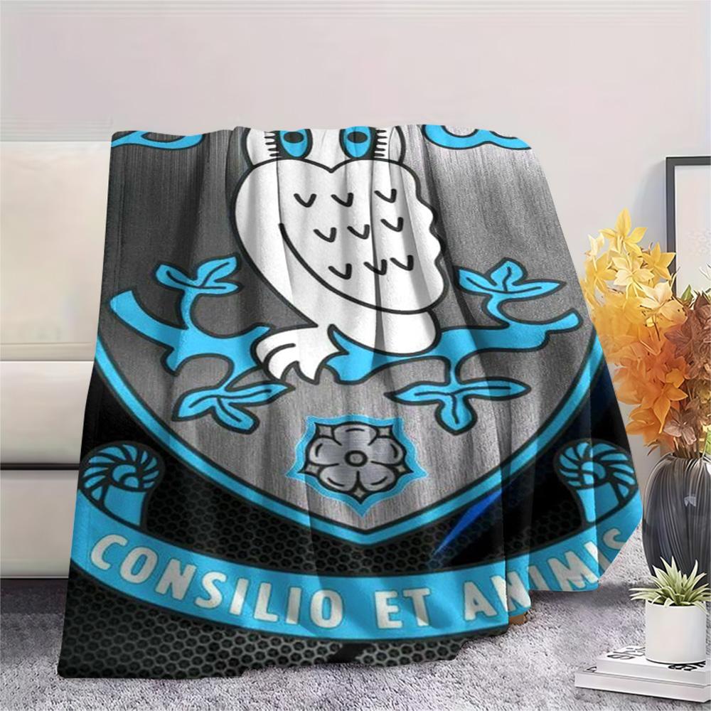 1 Stück Sheffield Wednesday Football Club Gemustertes Flanell-Kuscheldecke Geeignet für alle Jahreszeiten für Heimdekoration Wärme und Komfort Geschenke Feiertagsgeschenk