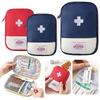 Portable Travel Medicine Bag Mini First Aid Kit Pill Storage Pouch Emergency Survival Organizer for Outdoor Home & Camping