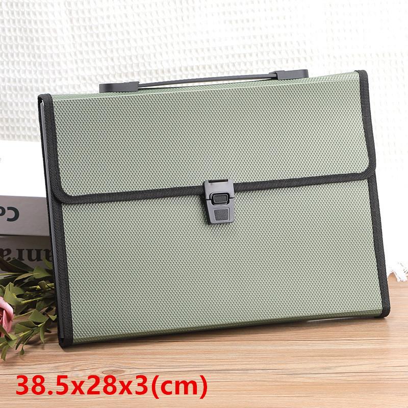 Colorful Expanding File Folder A4 Document Organizer 13 Pockets Portable Paper Storage Holder for Students School Study