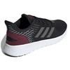 adidas Asweerun Nylon Cushioning Slip Resistant Abrasion Resistant Low Top Casual Running Shoes Men's Black Red White EE8445