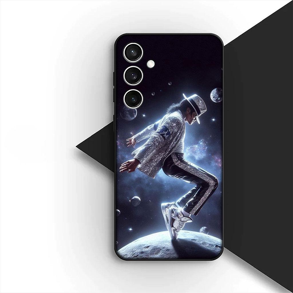 Handyhülle für Samsung Galaxy S22 S21 S20 FE Ultra Plus A07 A17 A15 A16 A25 A57 A37 Weiche Hülle M-Michaels Heißes J-Jacksons Poster