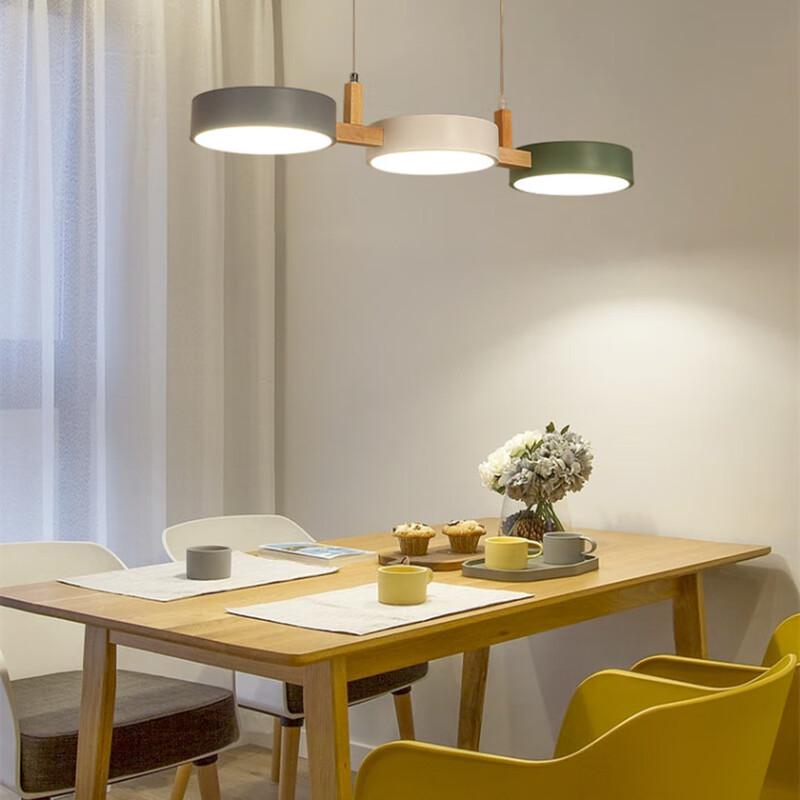 Li Shen Modern Macaron 3-Head Pendant Lamp