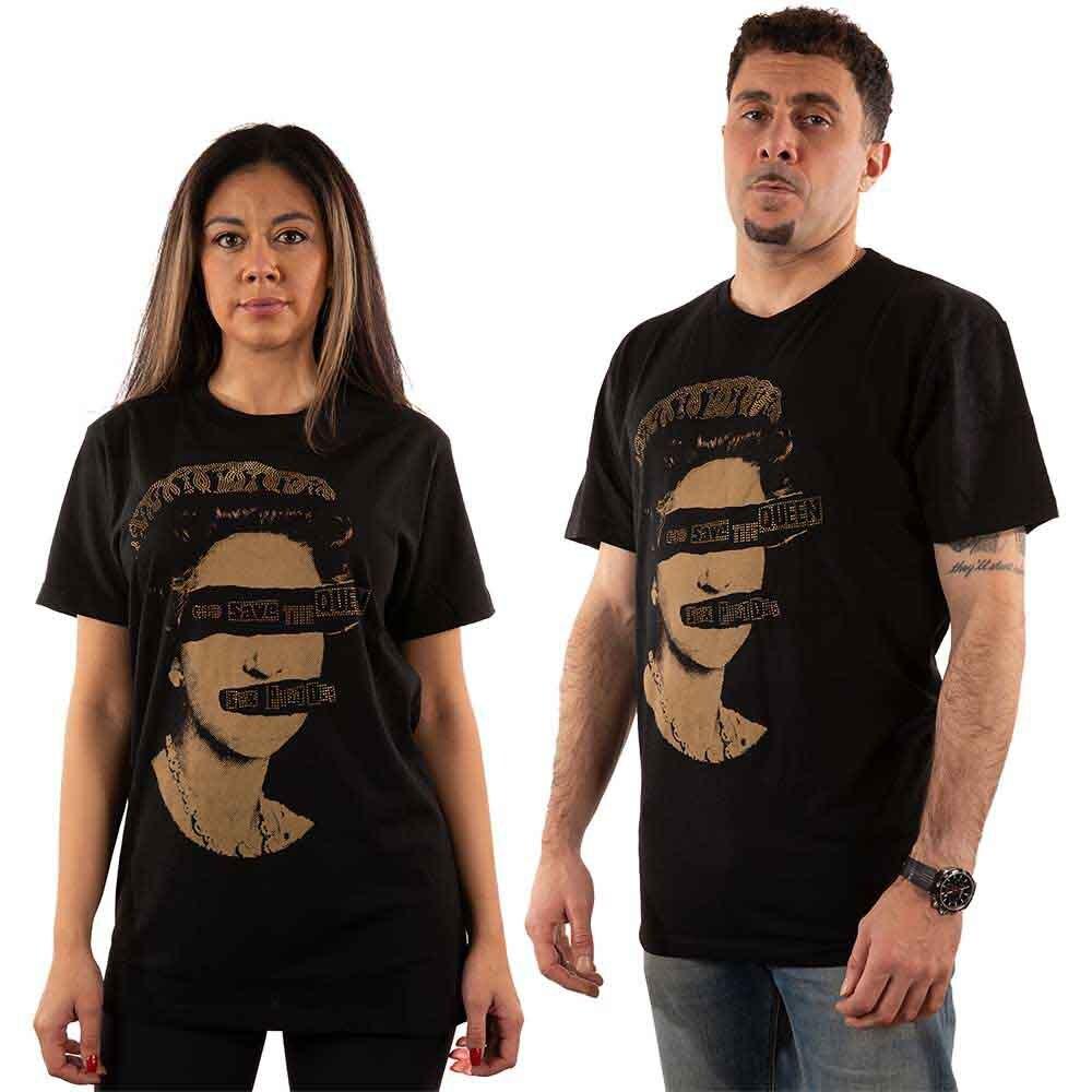 The Sex Pistols God Save The Queen T-Shirt Black New Unisex T-Shirt XXXL