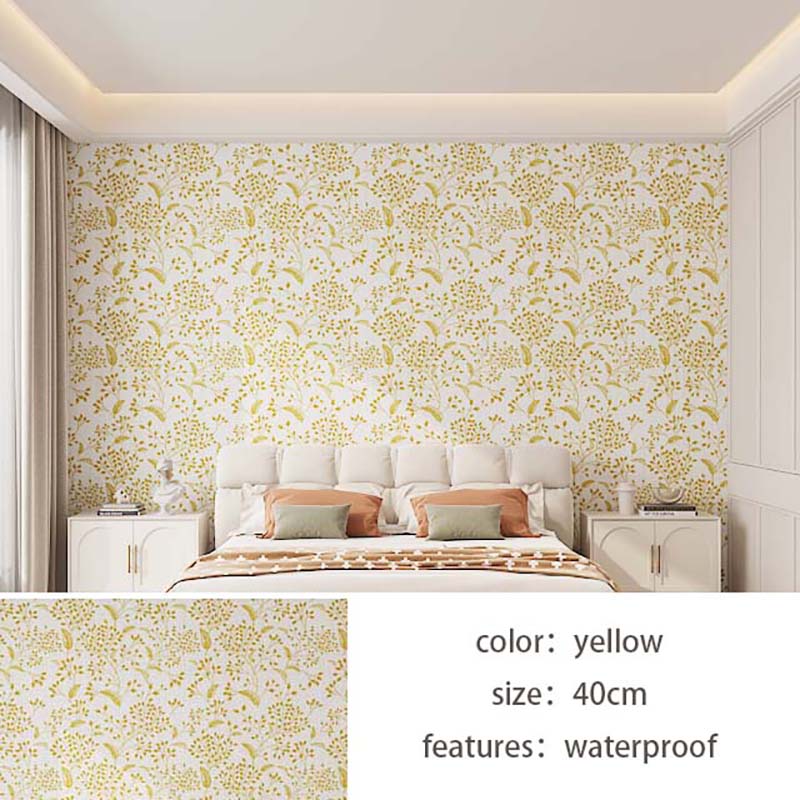 Decoration 40cm self-adhesive moisture-proof and waterproof modern style home wall stickers bedroom kitchen wallpaper