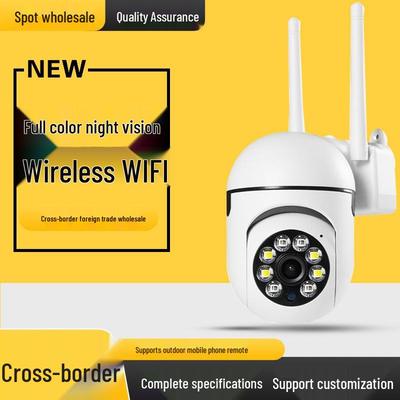 HD Drahtlose WiFi Heimkamera mit Vollfarb-Nachtsicht und Fernüberwachung