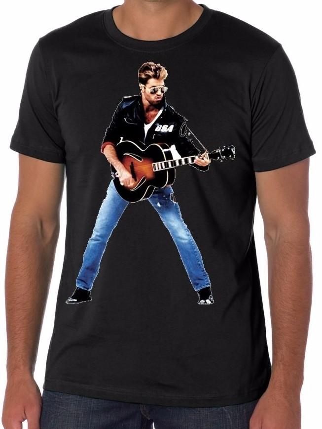 George Michael 1 80s t shirt wham uk rip FAITH NEW Unisex T-Shirt M