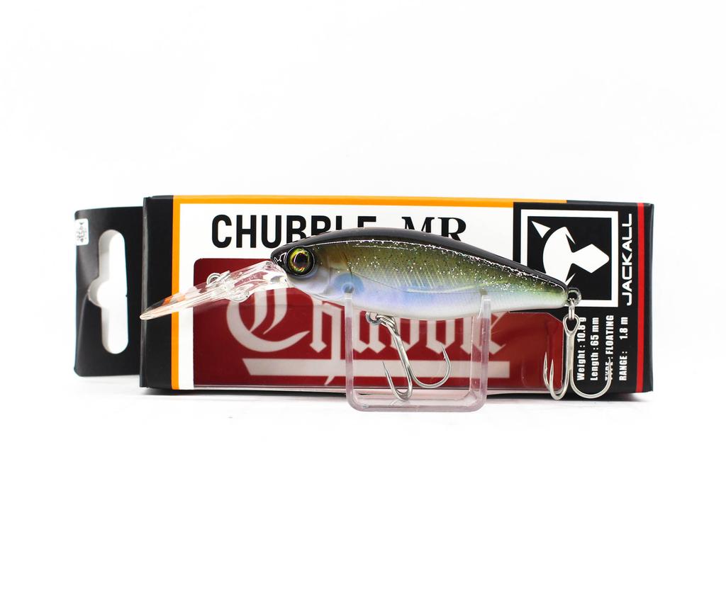 Jackall Chubble MR Minnow 65 mm 10.8 gramos Señuelo Flotante Thunder (1238)