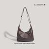 New Fashion Versatile Shoulder Crossbody Bag Premium Textured Commuter Dumplings