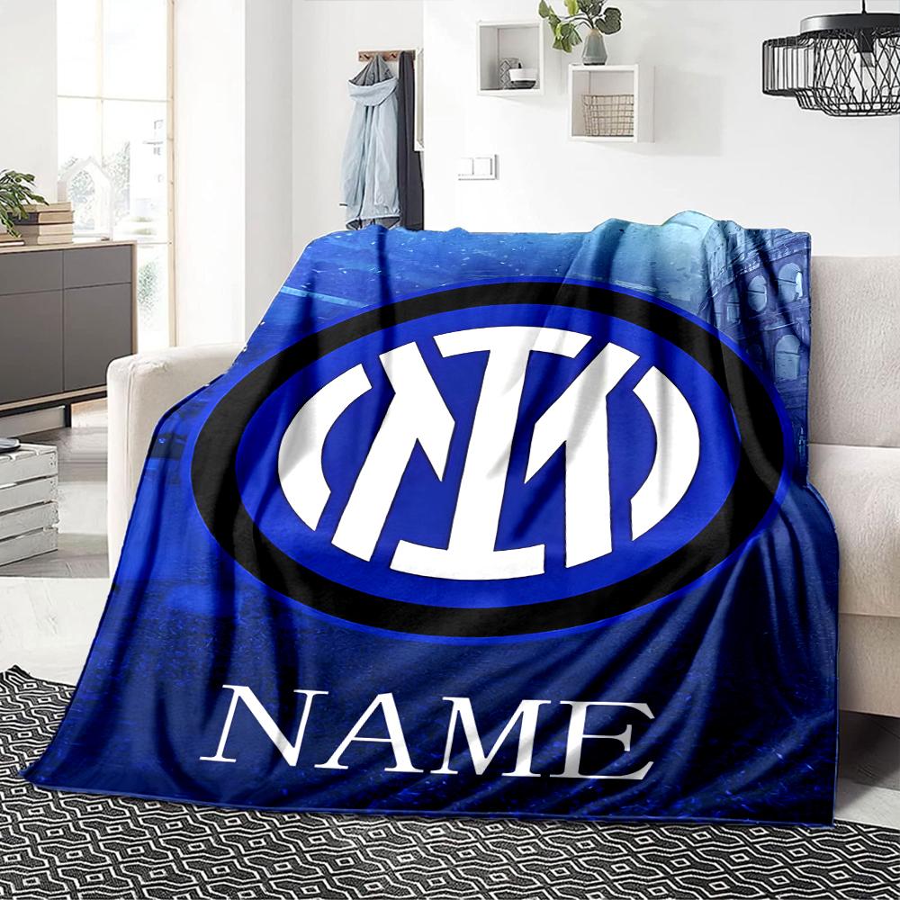 Custom Name Bayern Munich Crest blanket for Couch & Bed, Plush Cozy Fuzzy Blanket Super Soft & Warm Blankets for Fall and Winter. 0908228