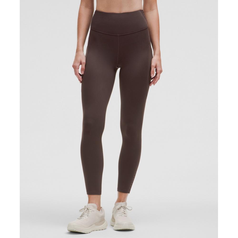 

Lululemon Быстро и бесплатно Высокая посадка Термоплотный 25 карманов Эспрессо 14