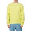 Carhartt WIP Loose Fit Solid Color Crewneck Sweatshirt Men Tops Yellow I033065-29T-GD