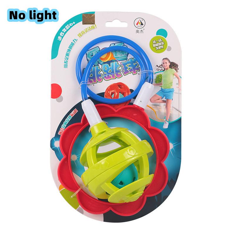 Upgraded Flash Jumping Rope Ball Kids Outdoor Fun Sports Toy Exercise Coordination And Balance Hop Jump Toy Ball
