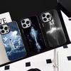 Dark Fantasy Gothic Phone Case For iPhone 17,16,15,14,13,12,11 Plus,Pro Max,XS,Colorful Silver Black Cover