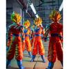 JT Studio Dragon Ball Super Saiyan 1 and Super Saiyan 2 Goku Statue 30cm - JT-075 Collectible Model SSJ Anime Figure Display