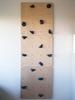 Climbing Wall Square 3 Wood - Hand Grips Black