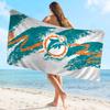 M-Miami D-Dolphins Towel Microfiber Beach Towel Absorbent Quick Dry Soft Yoga Swimming Resort Mountain Climbing Towel