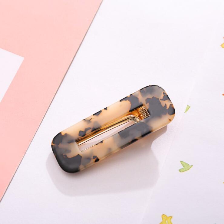 Popular Fashion Acetate Sweet Hairpins Girls Hair Clips Pin Barrette Accessories For Women Lady Hairclip Hairgrip Headwear