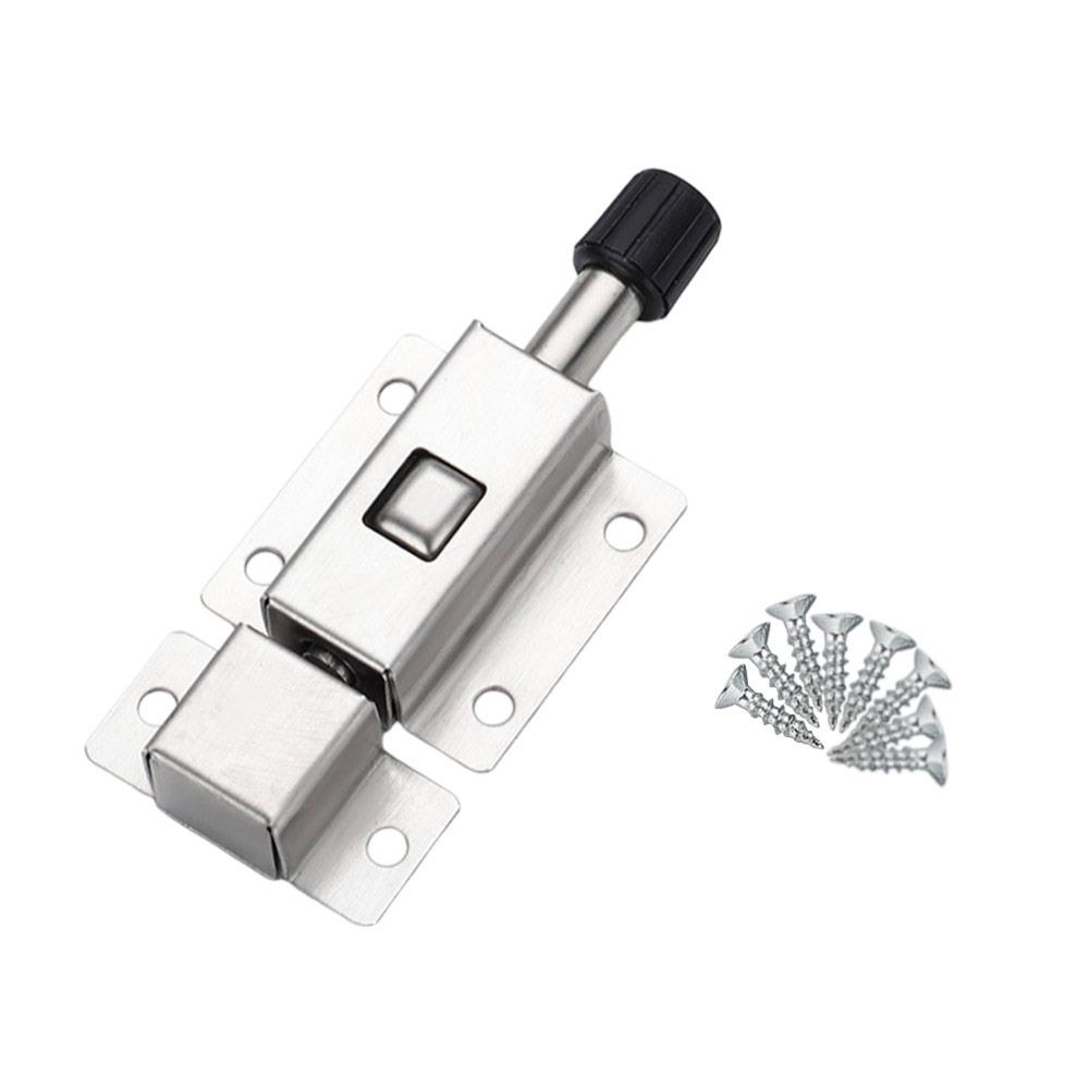 With Screws Window Catch Lock Spring Lock Latch Catch Tower Bolt  Garden Gate Shed Sliding Door