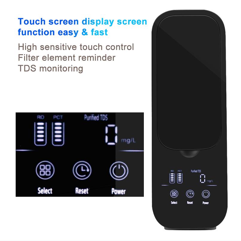 PSL9   Automatic Wall-Mounted Water Dispenser-Home & Commercial Use Reverse Osmosis Water Purifier with Carbon Gray RO Filter