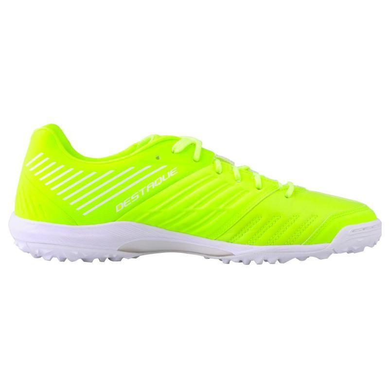 Asics Destaque 6 Round Toe Lace-Up TF (Rubber Studs) Soccer Shoes Men Soccer Shoes Fluorescent-Green 1111A004-750