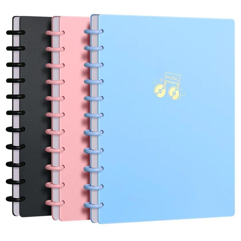 Transparent Music Score Folder A4 Piano Sheets Folder Creative Document Storage Organizer