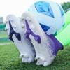 Botas de fútbol para hombre, calcetines elásticos de alta calidad AG, uñas largas, entrenamiento profesional de competición, zapatos de fútbol para niños