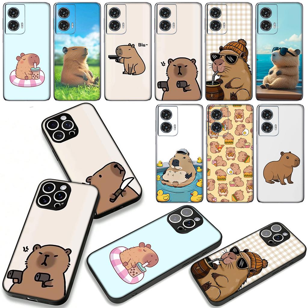 Capybaras Cover Phone Case for Xiaomi Redmi Note 14 12 13 ProPlus A3 Pro Plus 12C 13C 14C 5G