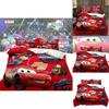 Cars Lightning Mcqueen Bedding Set With Active Dye Printing Modern Style For Kids Bedroom Decor