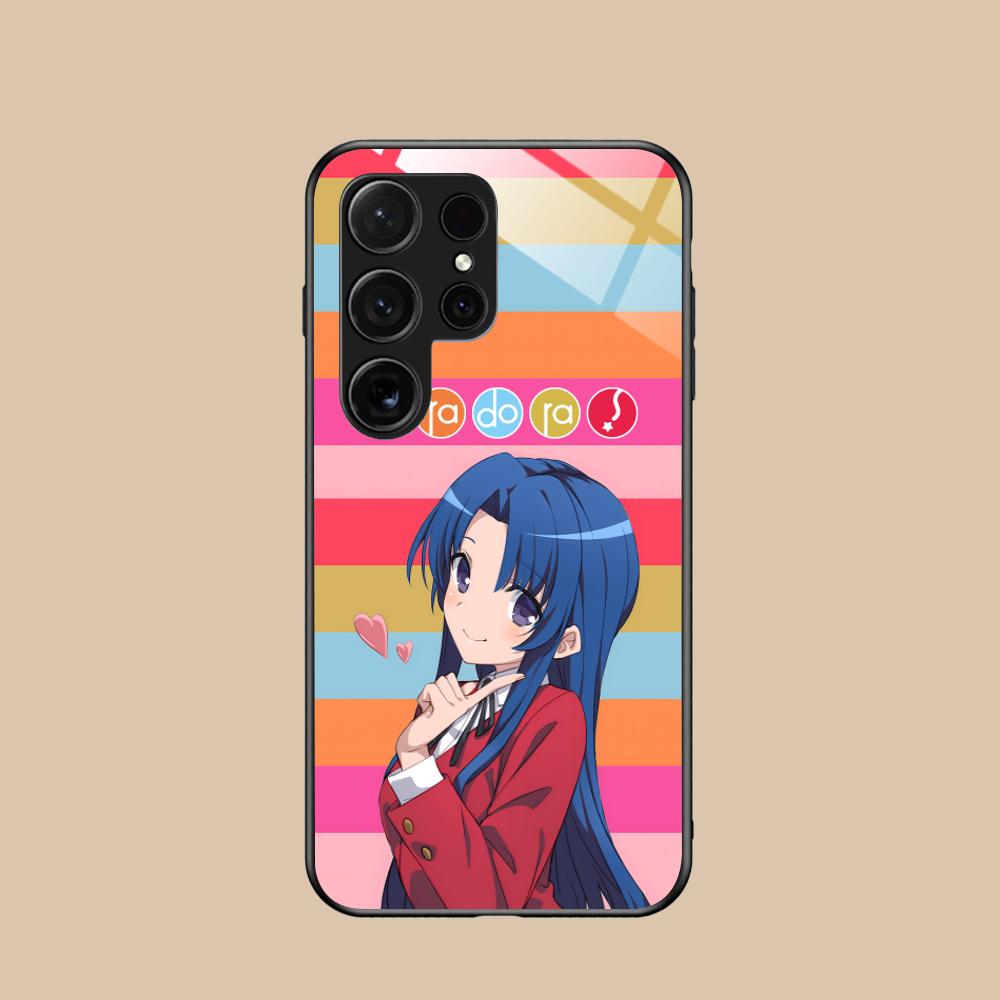 Toradora Kawashima Mobile Phone Case for Samsung Galaxy A56 55 54 53 52 51 36 35 34 23 16 15 5G Glass Colorful Cover Cellphones
